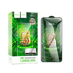 Pantalla Completa Vidrio Templado 5D HD Hoco G12 Large Arc para Apple iPhone 12 Pro Max Negro